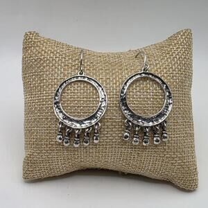 Oxidized Silpada Sterling Silver Cha-Cha Dangle Earrings W1526